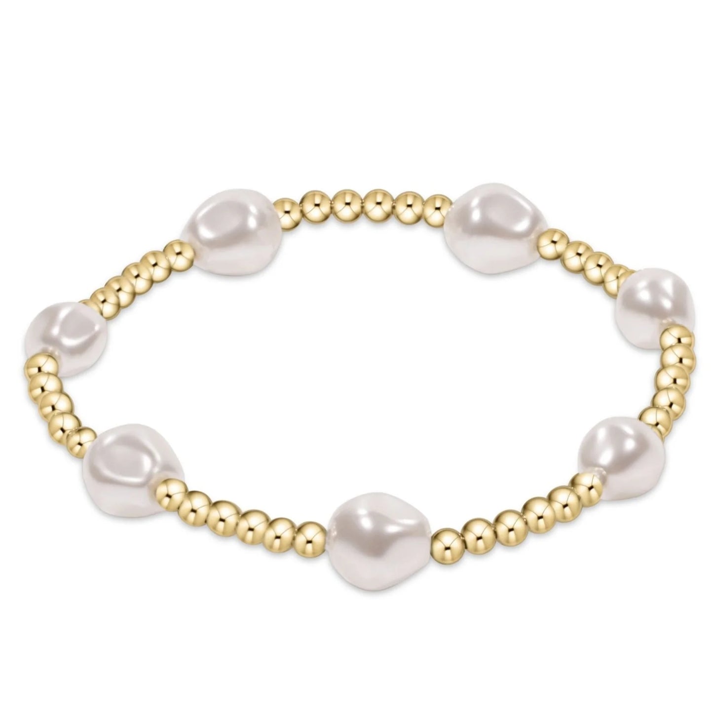 CCGOODGold Ball Beads Bracelet Pearl Bracelets Elegant Jewelry