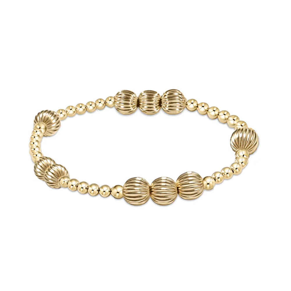 Pulsera cruzada CCGOOD apilable chapada en oro de 18 K para mujer, pulseras de cuentas impermeables, joyería de perlas de concha natural